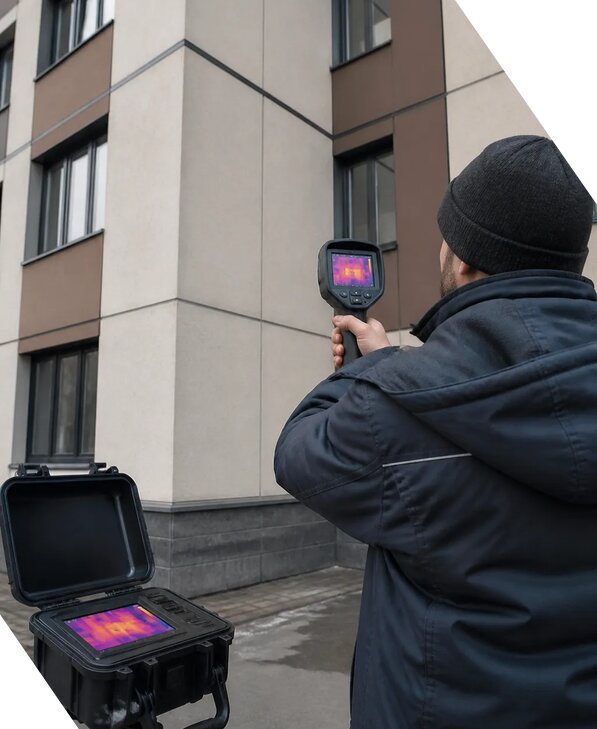 Тепловизионное обследование зданий и сооружений в Арзамасе