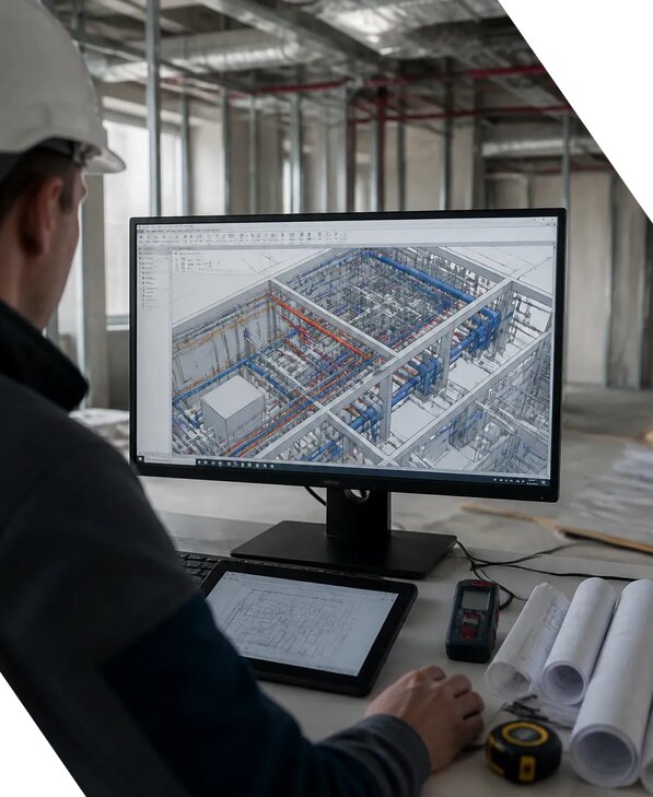 Создание BIM модели инженерных сетей для объектов в Арзамасе